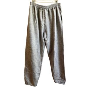 Men's Hanes Gray Sweatpants. Size L